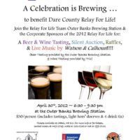 CELEBRATE BREWING A promotional poster for the Silent Auction.