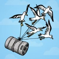 Bird Brewtag contraption 