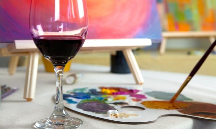 Painting Parties at the Outer Banks Brewing Station
