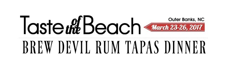 Brew Devil Rum Tapas Dinner - Taste of the Beach 2017