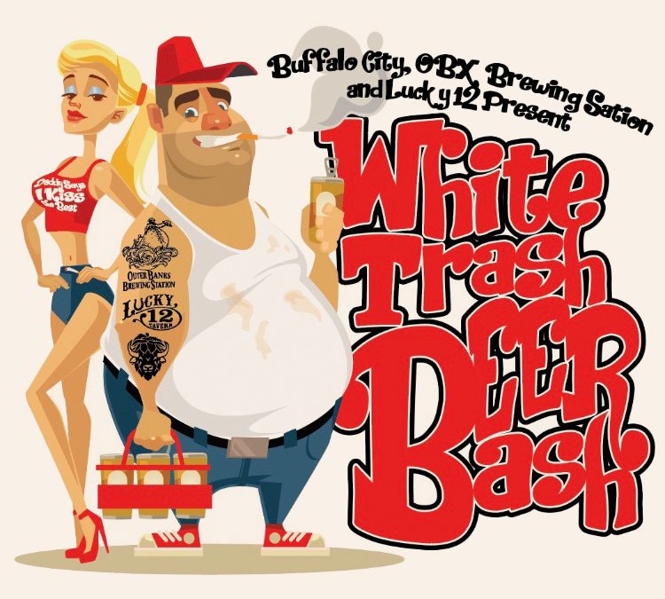 White Trash Beer Bash | Backyard Party | Outer Banks Brewing Station.