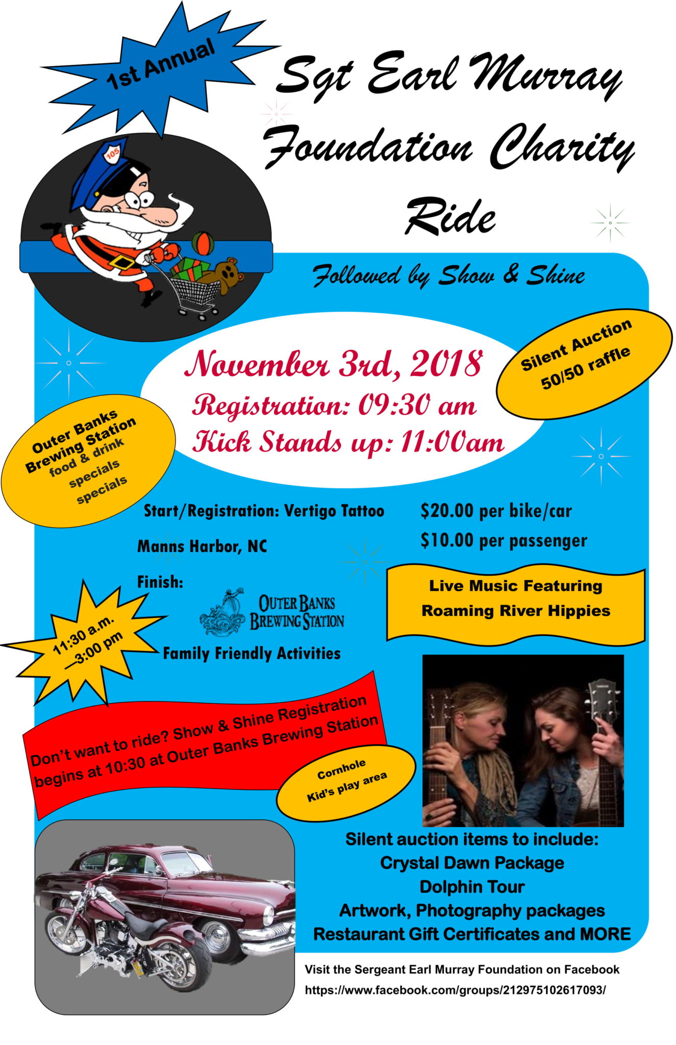 1st Annual Earl Murray Foundation Charity Ride