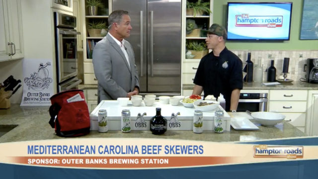 Chef Tony of the Brewing Station featured on the Hampton Roads Show