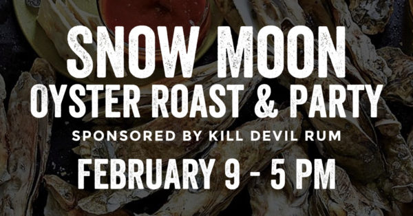 obx full moon oyster roast party at the outer banks brewing station