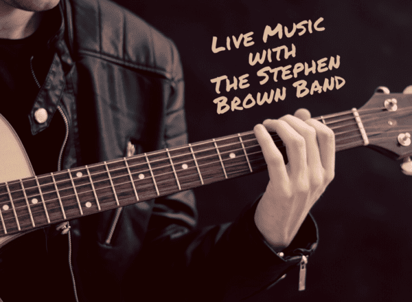 Live music with the Stephen Brown Band on Friday, June 26th from 6PM-9PM at the Outer Banks Brewing Station.