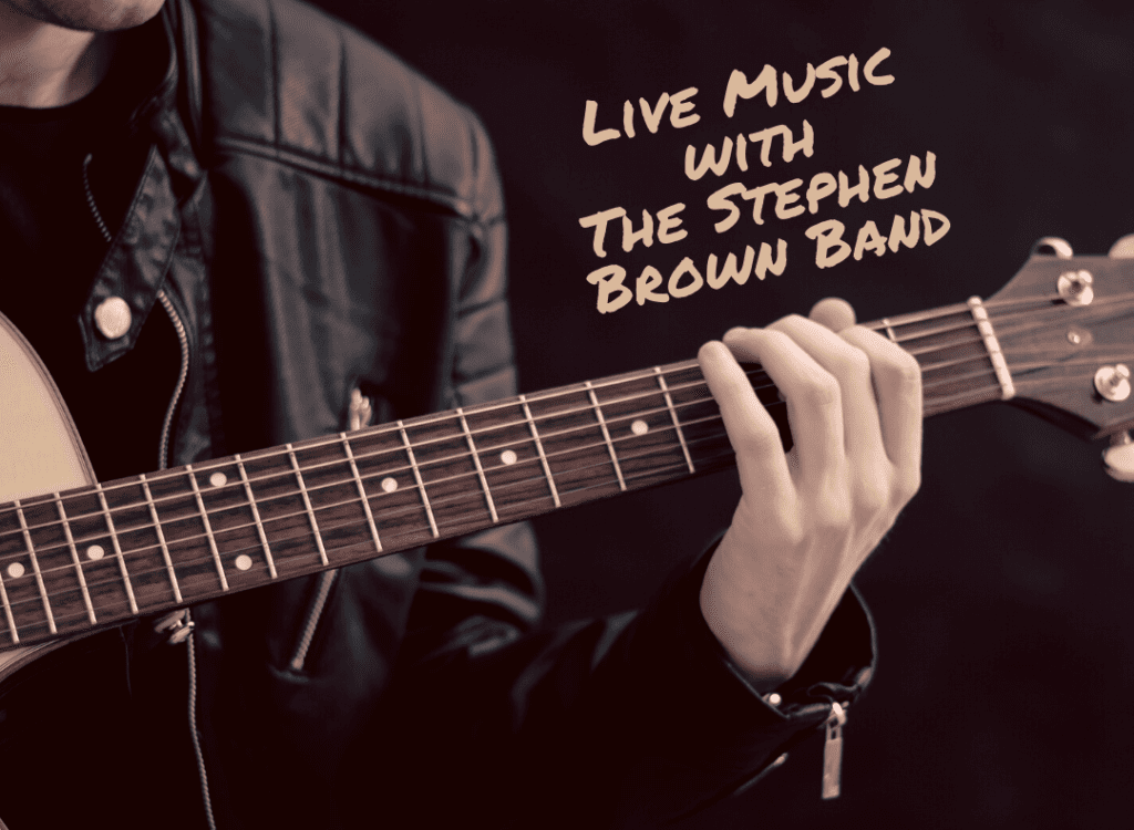 Live music with the Stephen Brown Band