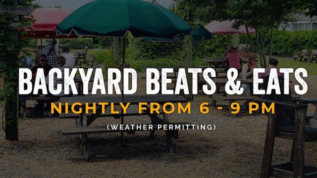 Backyard Beats & Eats Outer Banks Events, Summer Live Music Series.