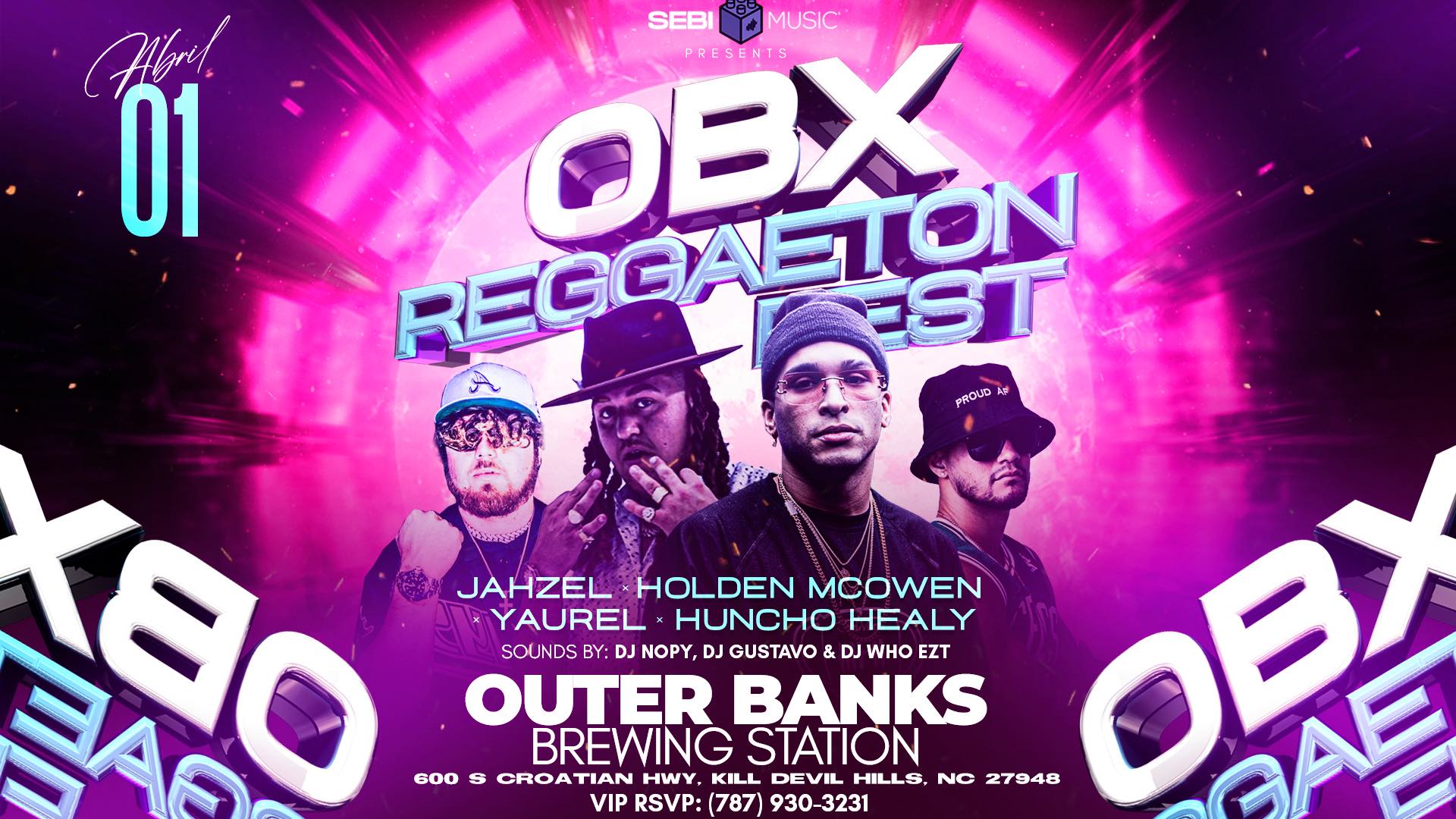 Reggaeton Fest OBX Brewing Station