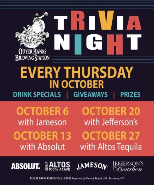 Trivia Night Every Thursday October 2022 | 9PM at the Brewing Station