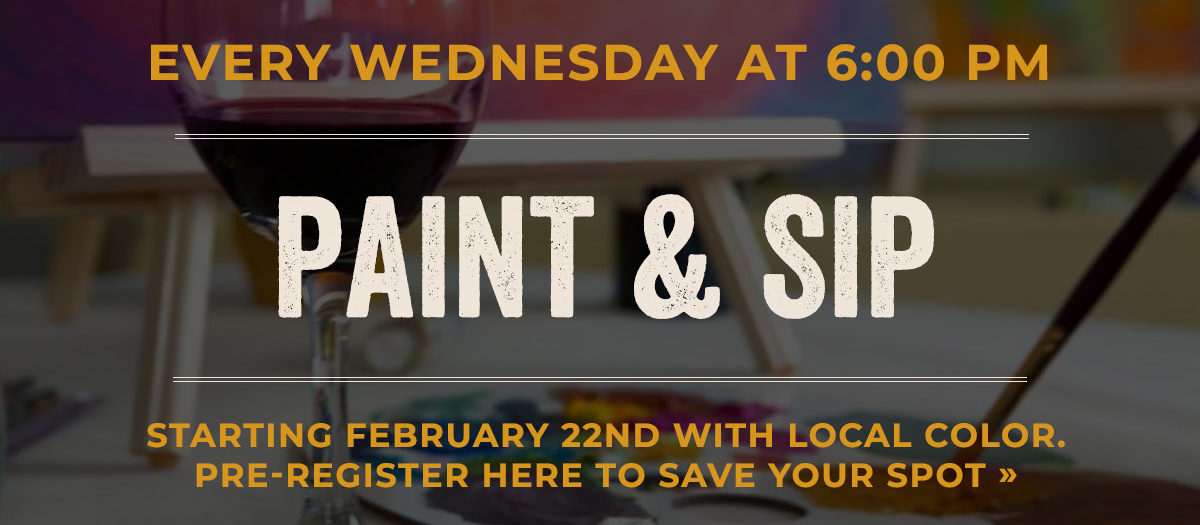 Paint and Sip Painting Party Every Wednesday