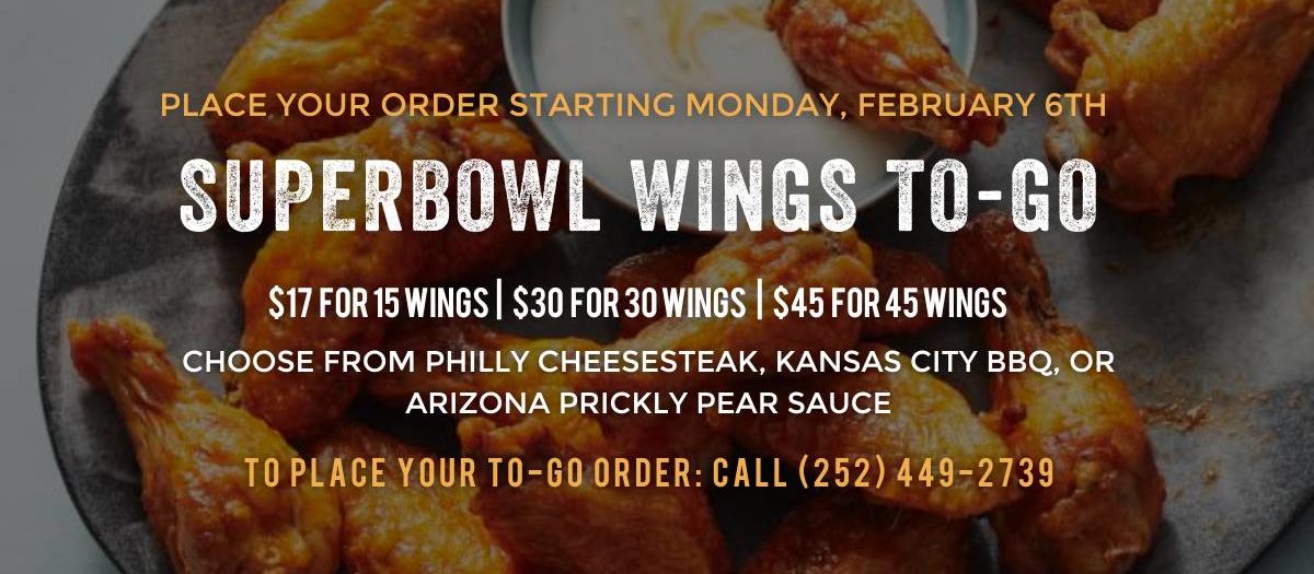 Super Bowl Sunday Wings To-Go