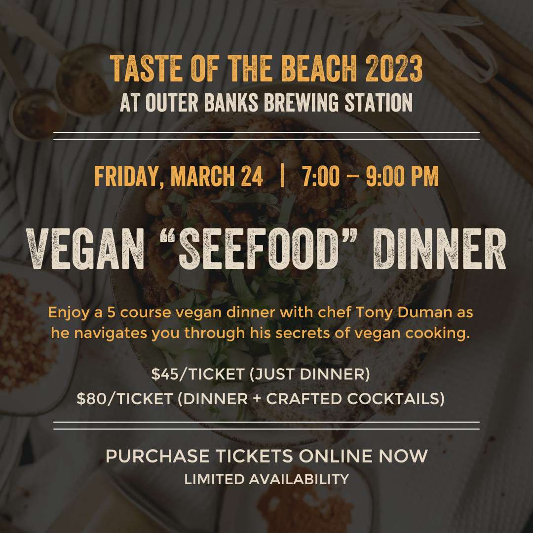 See More Information for the Vegan Seefood Dinner