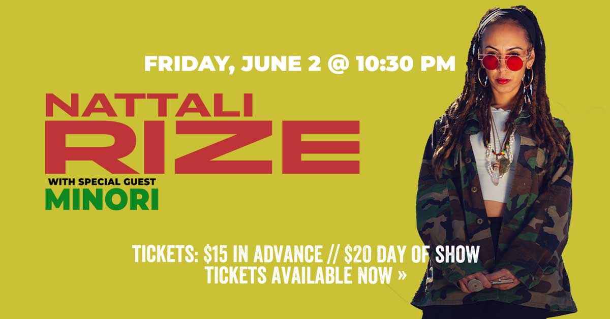 Natali Rize Tickets On Sale Now